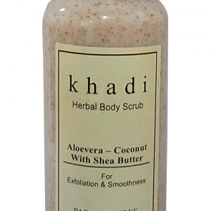 Khadi Aloevera-Coconut With Shea Butter Herbal Body Scrub