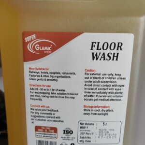 Glamic Super Floor Wash 5 Litre Enhanced Quality of Catchy Floor Wash