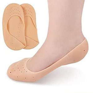 Anti Crack Full Length Silicon Foot Protector Moisturizing Socks For Foot Care & Heel Cracks