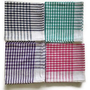 Kitchen Napkin Check Duster Pack of 12 Pcs.