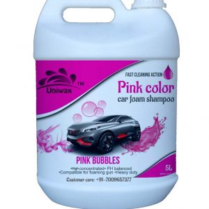 Uniwax Pink Colour Car Foam Shampoo 5 Kg.