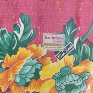 Sachdeva Cotton Casement Double Bedsheet