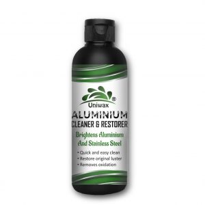 Uniwax Aluminium Cleaner and Restorer 250 ml.