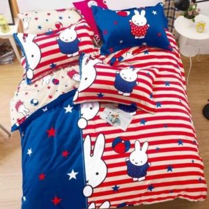 Cotton Double Cartoon Bedsheet for Kids