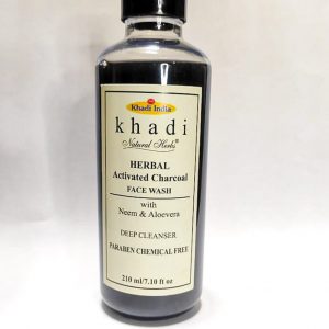 Khadi India Natural Herbs Activated Charcoal Face Wash