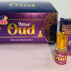 Attar Oud 6 ml. Roll on Set of Seven Different Fragrances