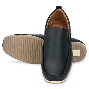 Toro Blu Men Pull on Loafer Shoes Navy Blue