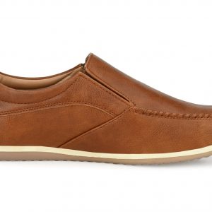 Toro Blu Men Pull on Tan Loafer Shoes