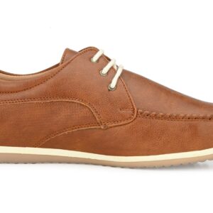 Toro Blu Men Lace up Shoes Tan