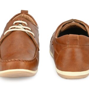 Toro Blu Men Lace up Shoes Tan