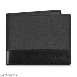 Elliot Zeus II Black Vegan Leather Wallet