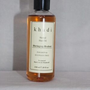 Khadi Natural Herbs Bhringraj and Brahmi Herbal Hair Oil