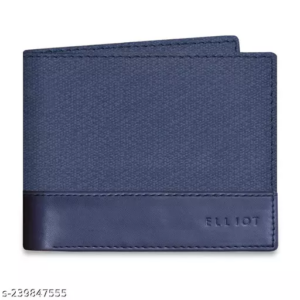 Elliot Zeus II Blue Vegan Leather Wallet