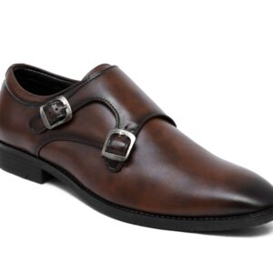 Toro Blu Men Formal Double Monk Strap Shoes