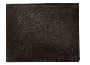 Elliot VET-III Brown Vegan Leather Wallet