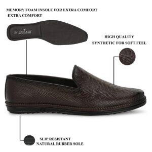 Toro Blu Perforated Moccasins Shoes for Men