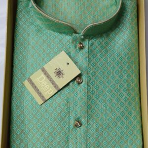 Galaxy Khadi Silk Kurta with White Trouser for Men: A Stellar Combination of Comfort and Style