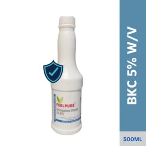 BKC 5% (Benzalkonium Chloride) – Multipurpose Disinfectant and Antiseptic for Home, Hospitals, and Industrial Use