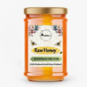 Bantulsi Honey 500 gm – Pure, Raw, and Blessed by Nature’s Sweetest Herb!