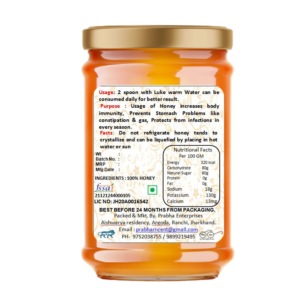 Litchi Honey 500 gms – A Sweet Symphony of Flavor and Wellness!