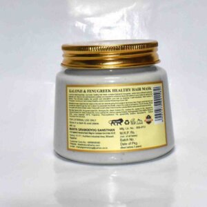 Khadi Ayurvedic Healthy Hair Spa Mask – Kalonji & Fenugreek | Eliminates the Need of Shampoo & Conditioner | Promotes Hair Growth & Scalp Health